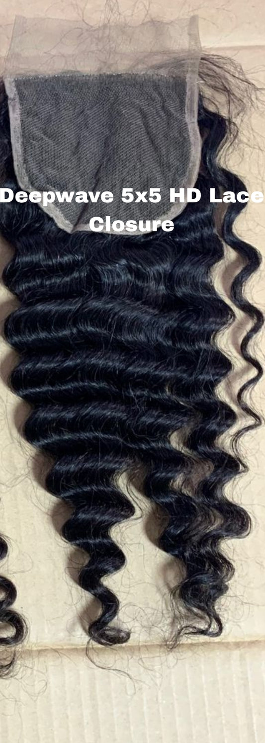 Deepwave 5x5 HD Lace Closure