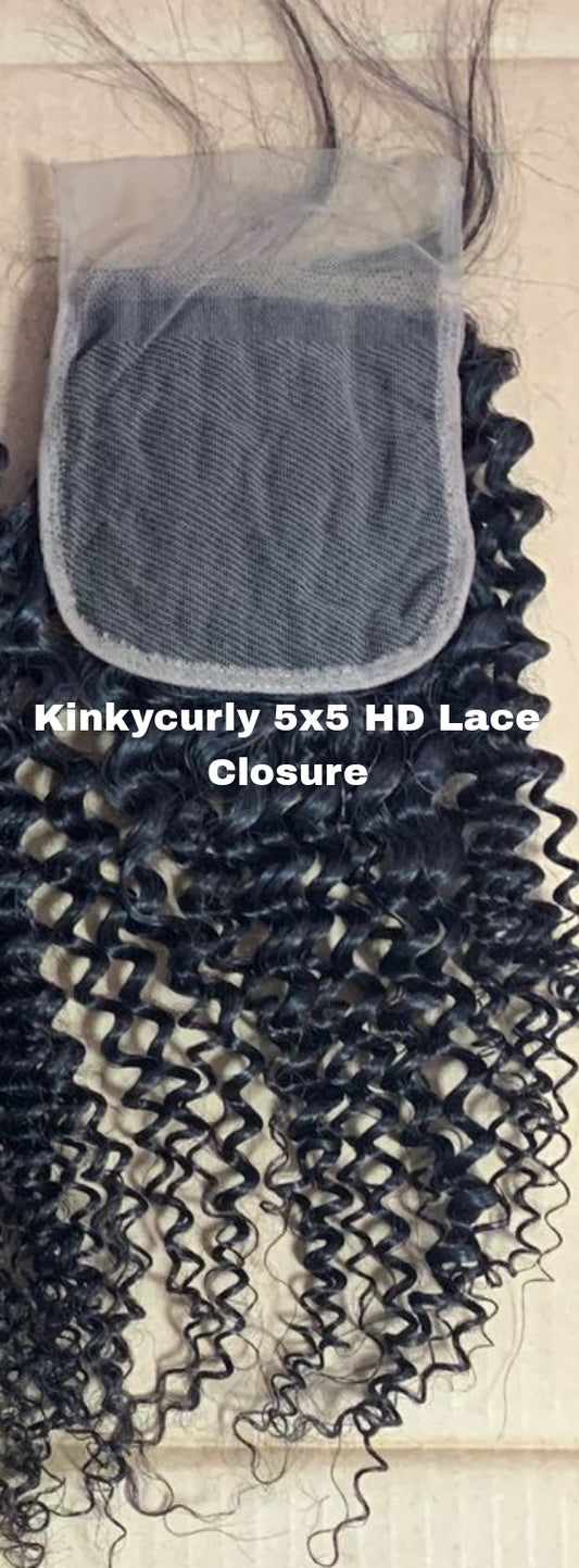 Kinkycurly 5x5 HD Lace Closure