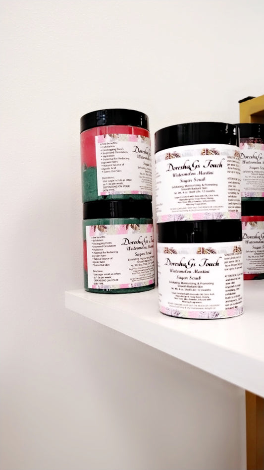 Watermelon Martini Sugar Scrub