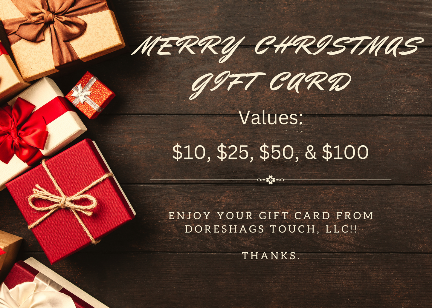 DGT's Gift Card(s)